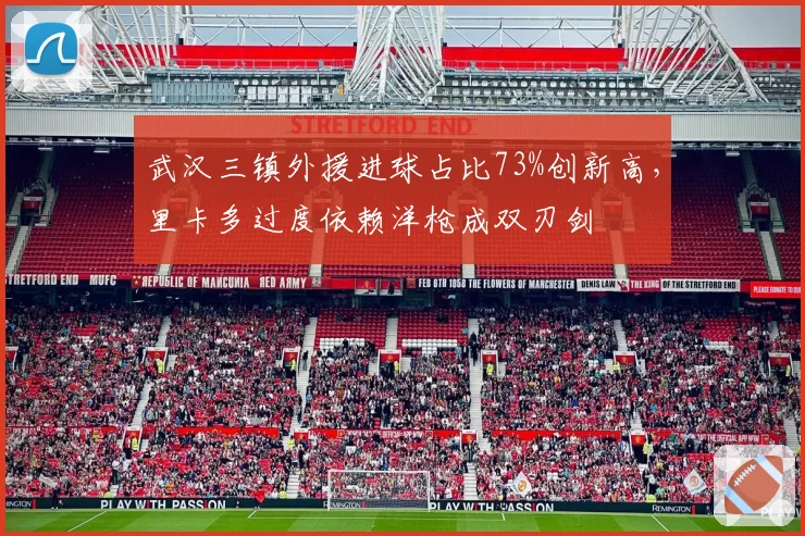 武汉三镇外援进球占比73%创新高，里卡多过度依赖洋枪成双刃剑